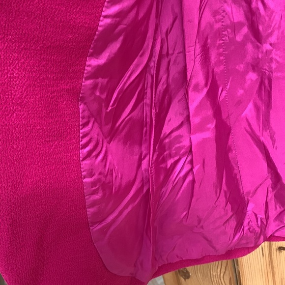 Hot Pink 🌸Barbicore Barbie Pink Blazer Spring Wool Max Mara Armani Look Jacket - Picture 14 of 16